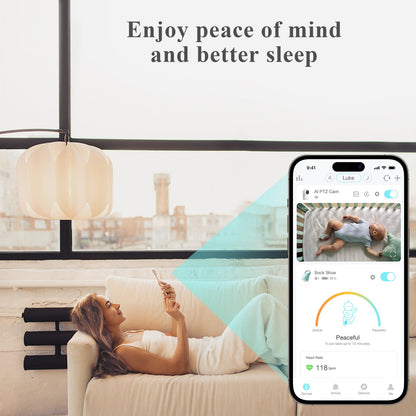 Sense-U Smart Sock Shoe Bundle with 2.5K PTZ Cam