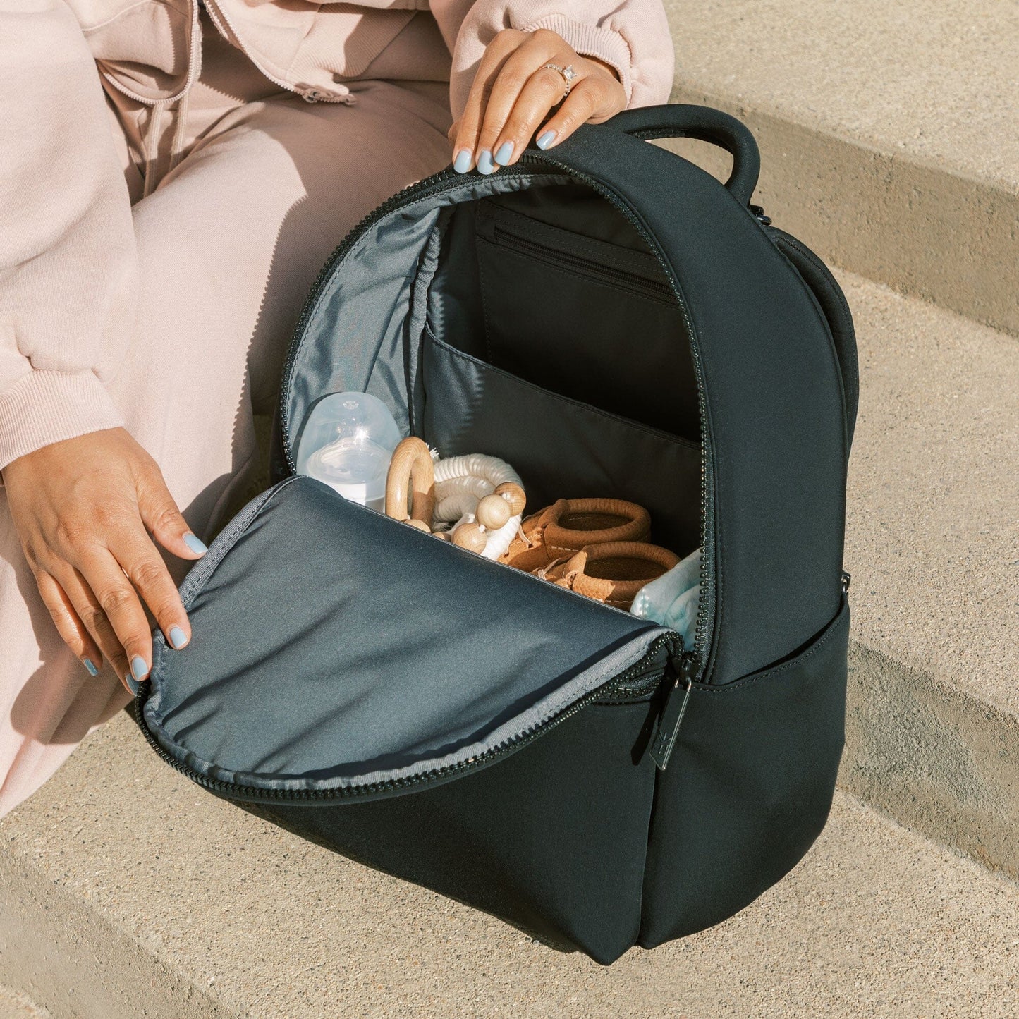 Freshly Picked Ebony Seoul Neoprene City Backpack