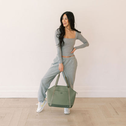 Freshly Picked Sage Seoul Neoprene Tote