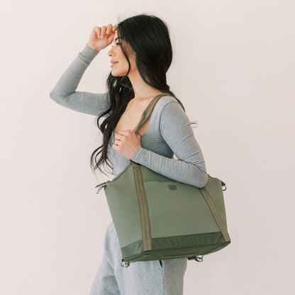 Freshly Picked Sage Seoul Neoprene Tote