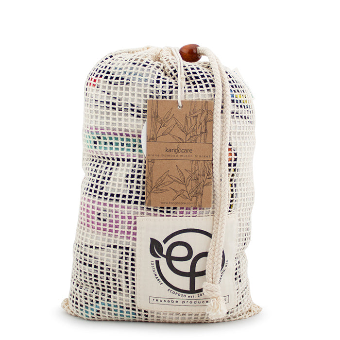 Kanga Care Bamboo Muslin Blanket - Baby: Mixtape (Reversible)