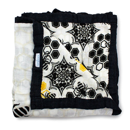 Kanga Care Bamboo Muslin Blanket - Baby: Unity (Reversible)