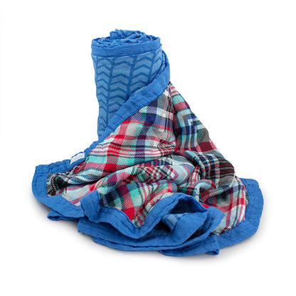 Kanga Care Bamboo Muslin Blanket - Forever: Billy (Reversible)