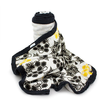 Kanga Care Bamboo Muslin Blanket - Forever: Unity (Reversible)