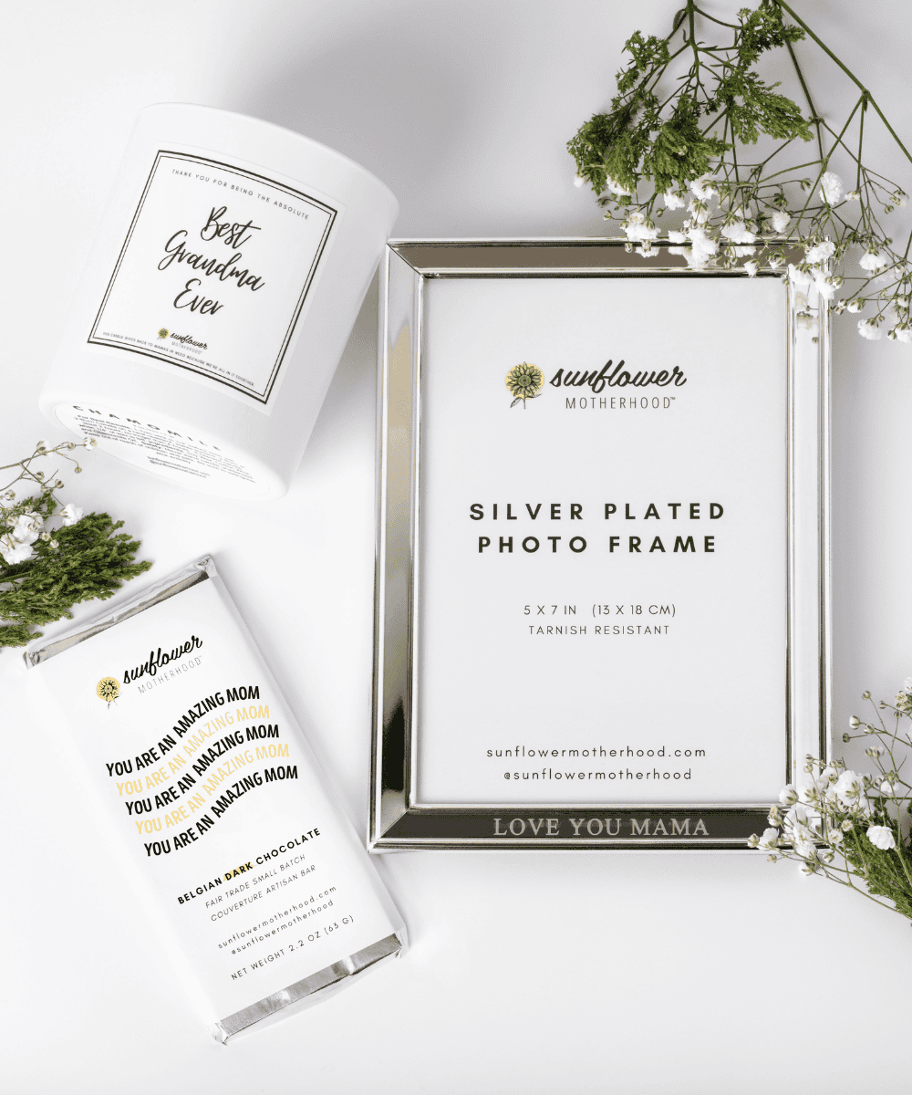 Sunflower Motherhood Grandma Bundle - Celebrate & Support New Grandmas
