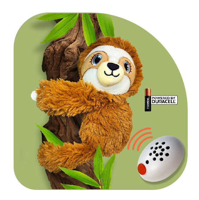 Shusher Sloth + 6-Pack Shushie Pacifiers Bundle