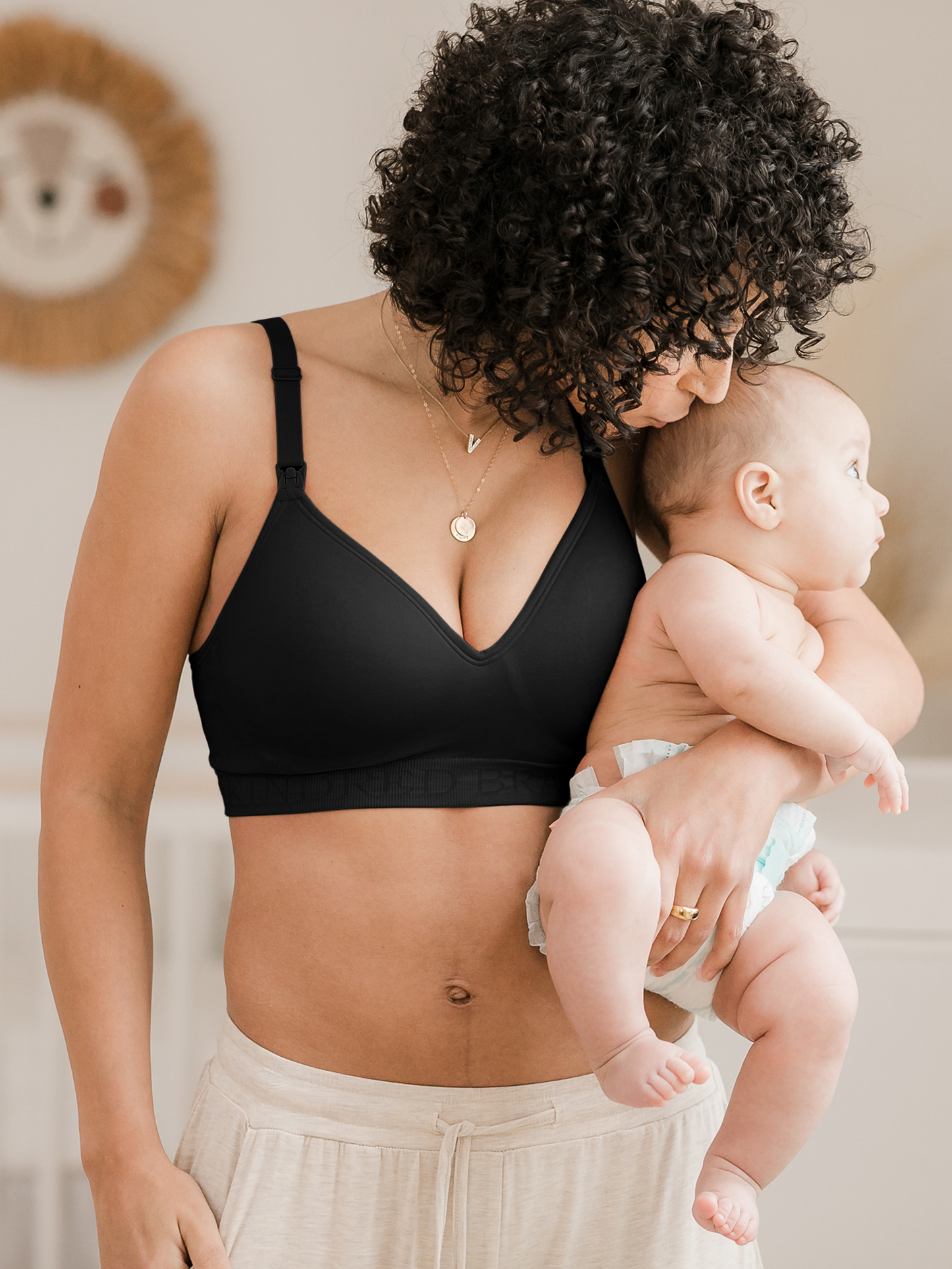 Kindred Bravely Signature Sublime Contour Maternity & Nursing Bra Black