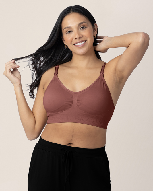 Kindred Bravely Simply Sublime Nursing Bra Redwood