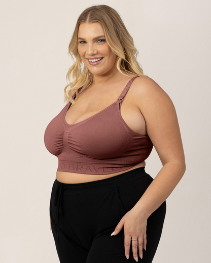 Kindred Bravely Simply Sublime Nursing Bra Redwood