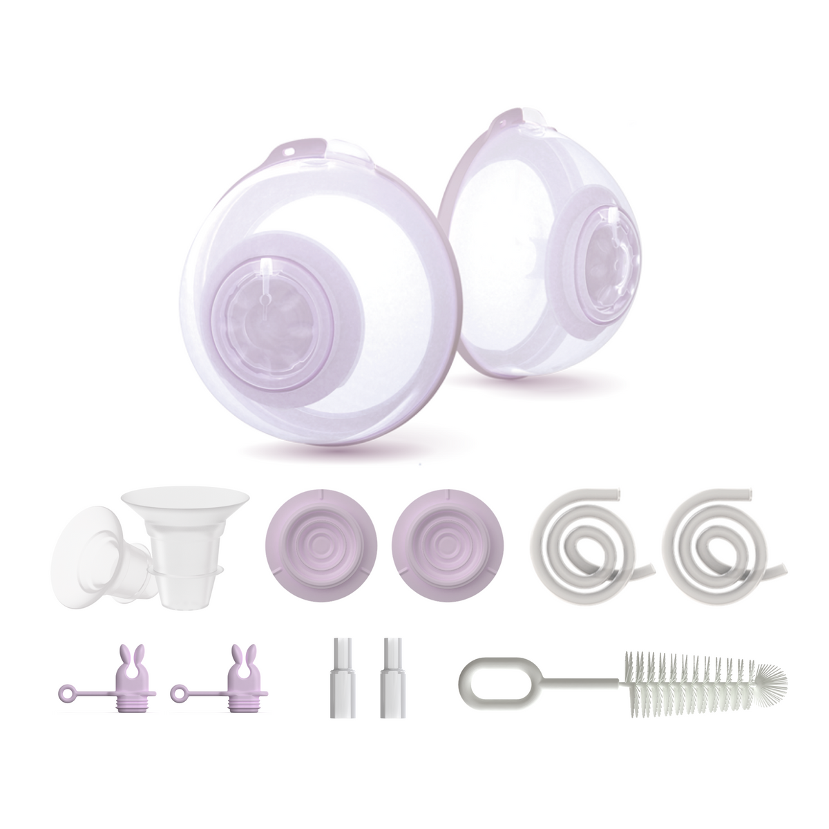 Amaris Slim-Cups Hands-Free Collection Cups