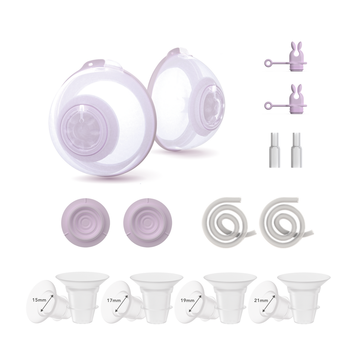 Amaris Slim-Cups Hands-Free Cups + Insert Kit Combo