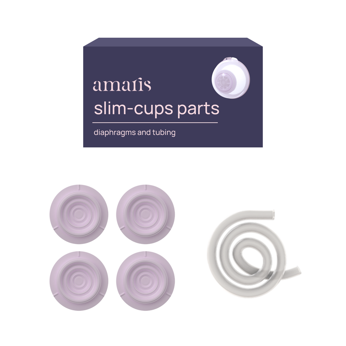 Amaris Slim-Cups 6-Month Replacement Part Kit