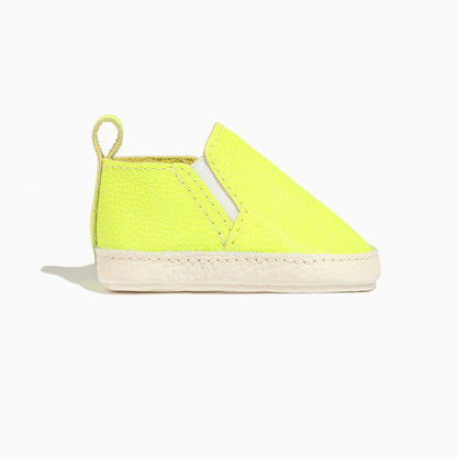 Freshly Picked Extra Yellow Slip On Baby Shoe