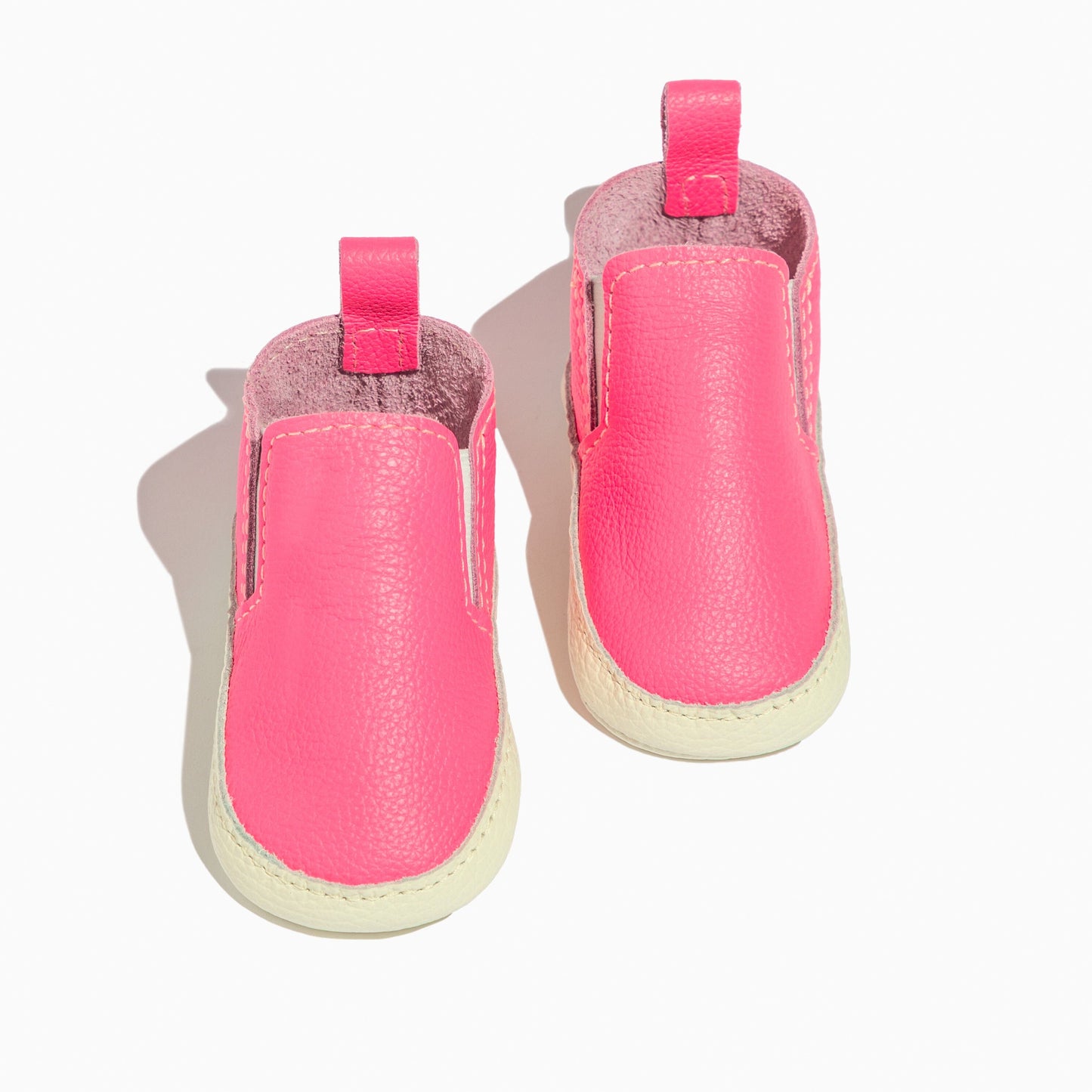 Freshly Picked Hot Pink Slip On Baby Shoe