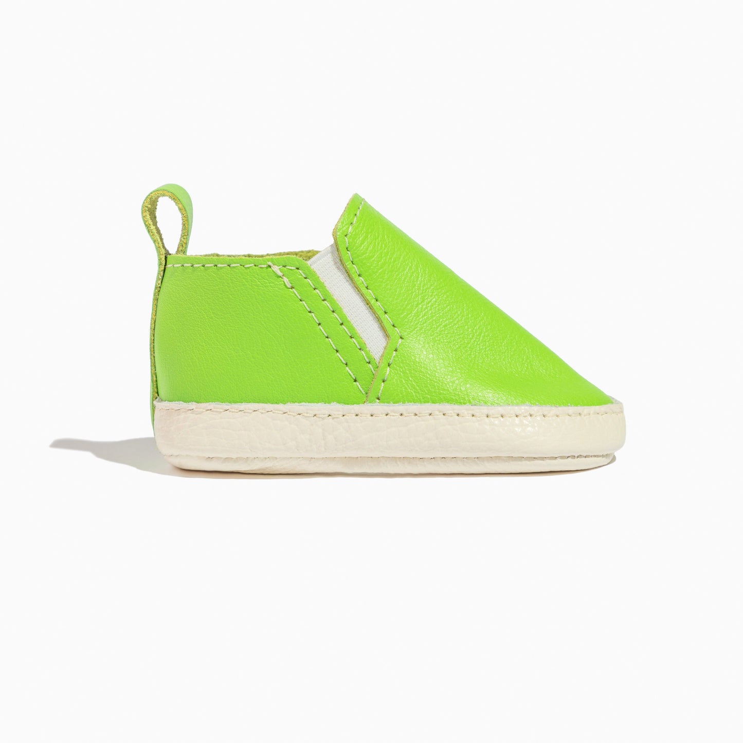 Freshly Picked Lime Slip On Baby Shoe