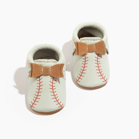 Freshly Picked Spring Training Bow Baby Shoe
