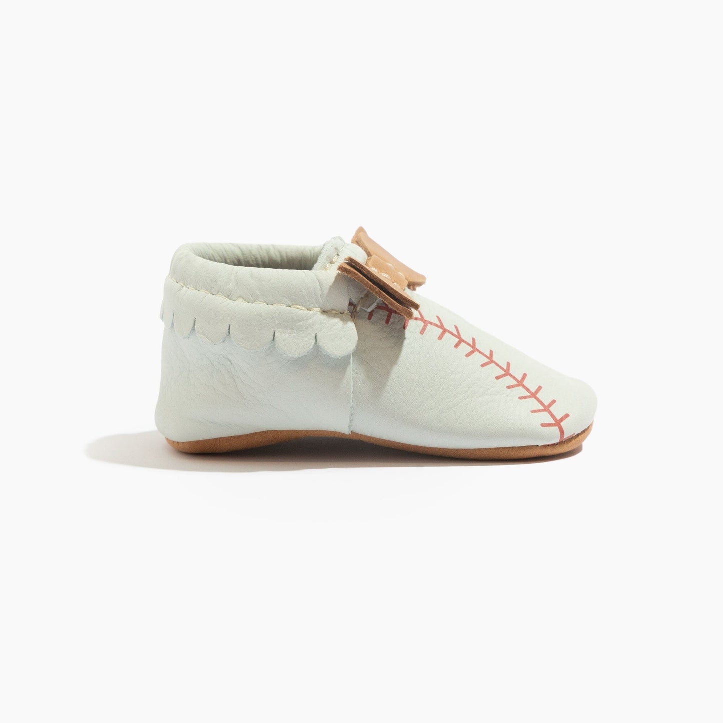 Freshly Picked Spring Training Bow Baby Shoe