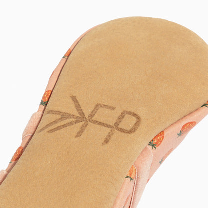 Freshly Picked Strawberry Fields Ballet Slipper Baby Shoe