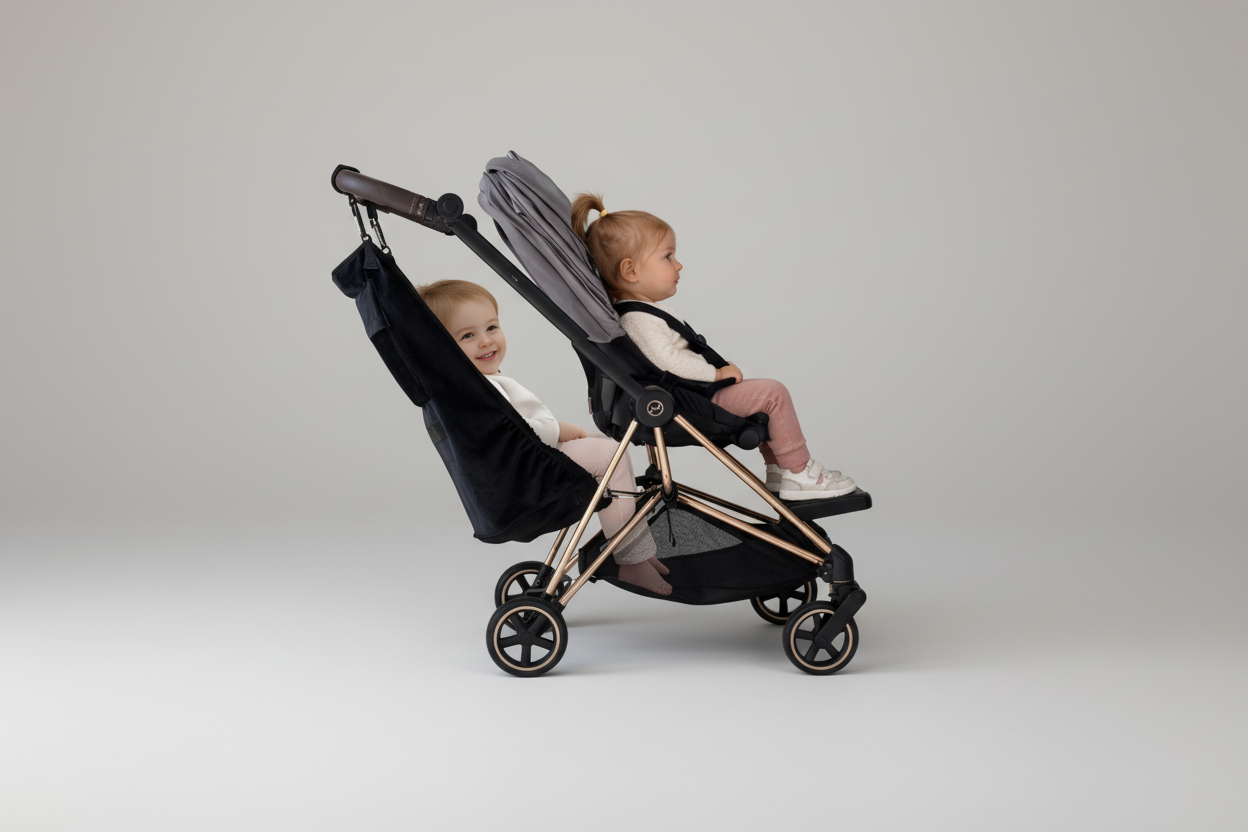 The Stroller Sling™ – Black Fox Edition
