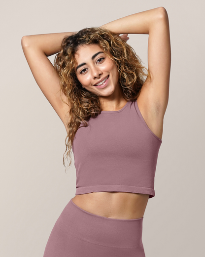 Kindred Bravely Sublime Bamboo Hands-Free Pumping Longline Bra Top Twilight