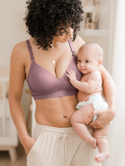 Kindred Bravely Signature Sublime Contour Maternity & Nursing Bra Twilight - Smooth Support
