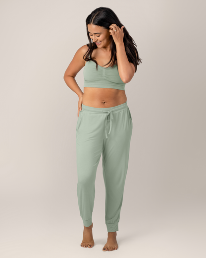 Kindred Bravely Everyday Lounge Jogger Aqua Mist - Soft Maternity & Postpartum Pants