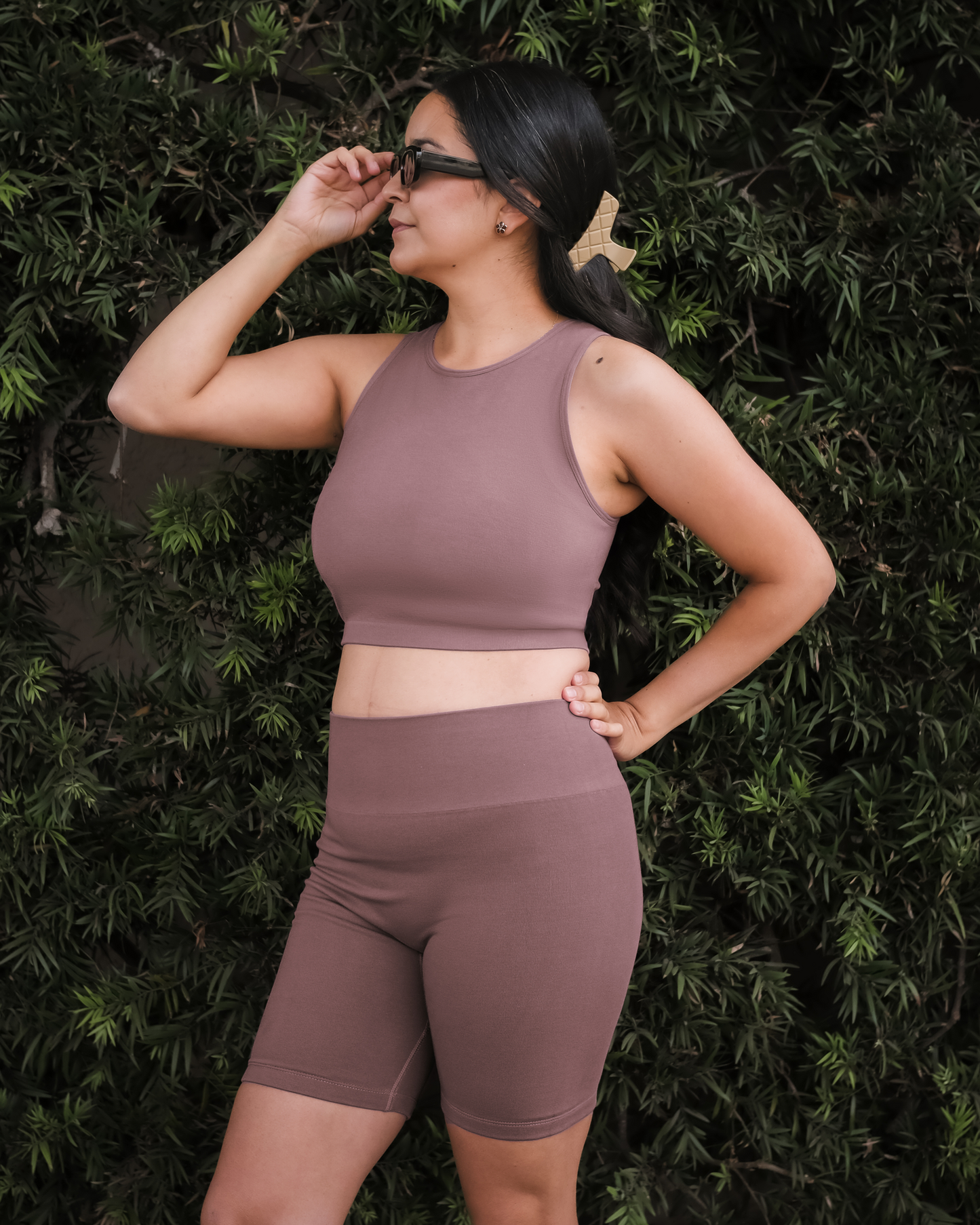 Kindred Bravely Sublime Bamboo Hands-Free Pumping Longline Bra Top Twilight