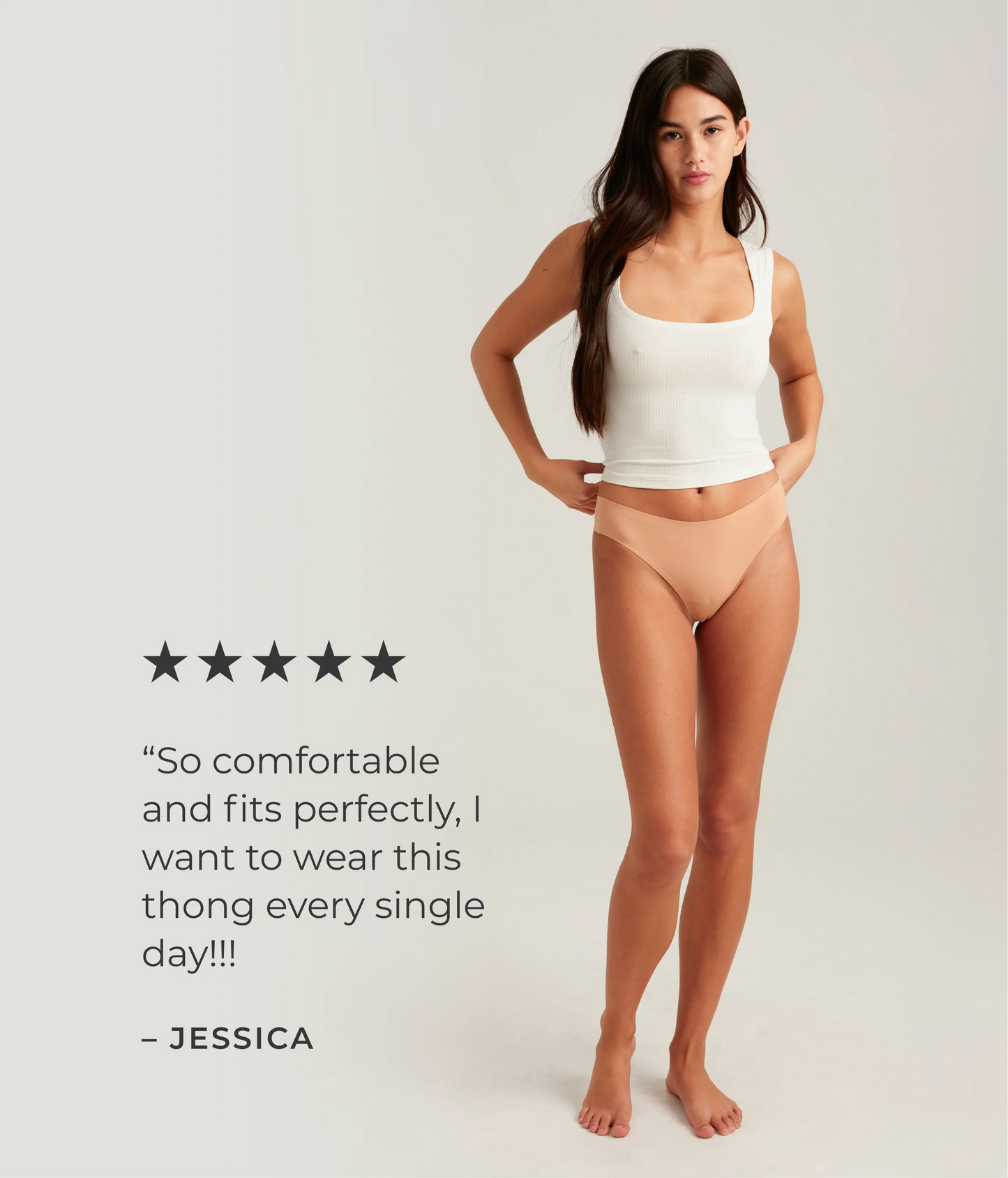 Saalt Leakproof Seamless Thong Period Underwear