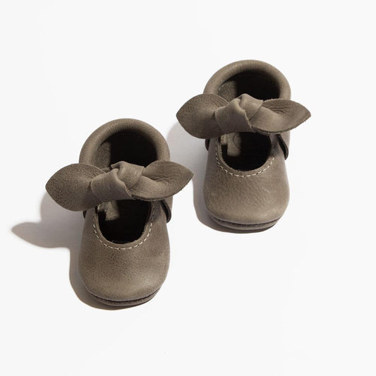 Freshly Picked Timp Knotted Bow Baby Shoe