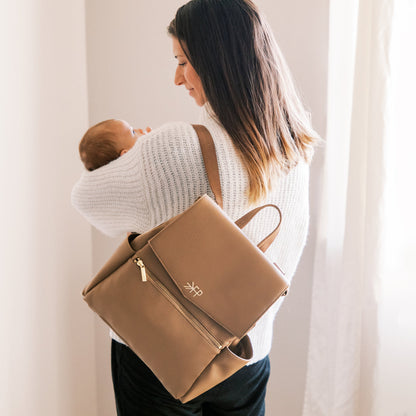 Freshly Picked Toffee Mini Classic Diaper Bag II