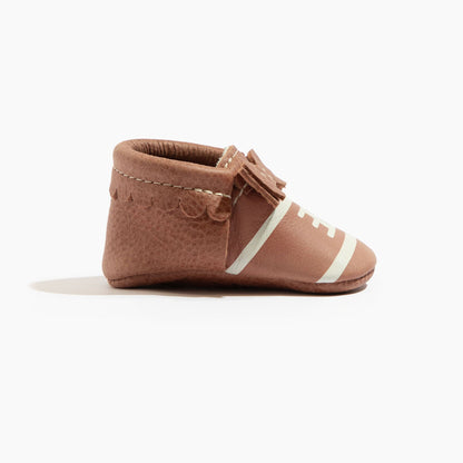 Freshly Picked Touchdown II Bow Baby Shoe