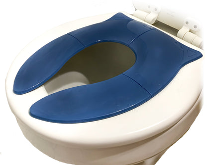 Three Little Tots Folding Kids Toddler Travel Potty Seat - Dark Teal