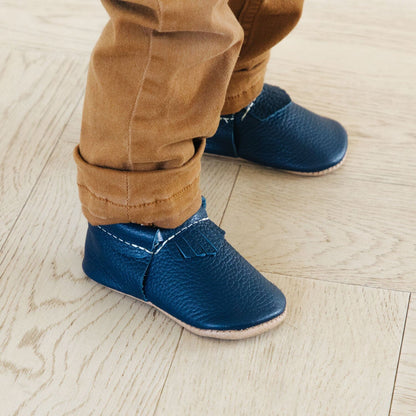 Freshly Picked True Navy City Baby Shoe