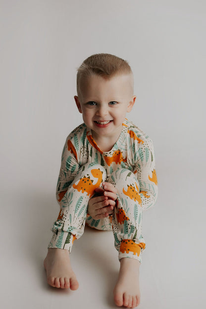 Three Little Tots Dinosaur Kids Pajamas