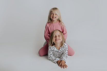 Three Little Tots Polka Dot Kids Pajamas