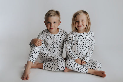 Three Little Tots Polka Dot Kids Pajamas