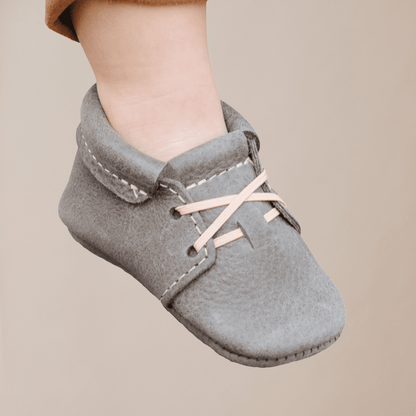 Freshly Picked Blue Spruce Oxford Baby Shoe