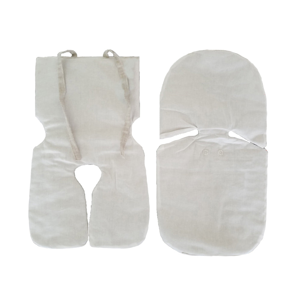 Wholesome Linen Organic Infant Car Seat Flax Inserts