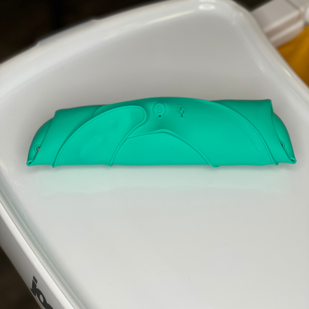 Busy Baby Travel Tether Bib + Utensils