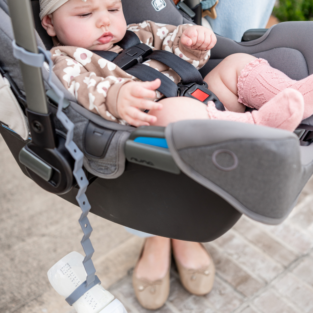 Busy Baby Bottle Bungee OLIVE