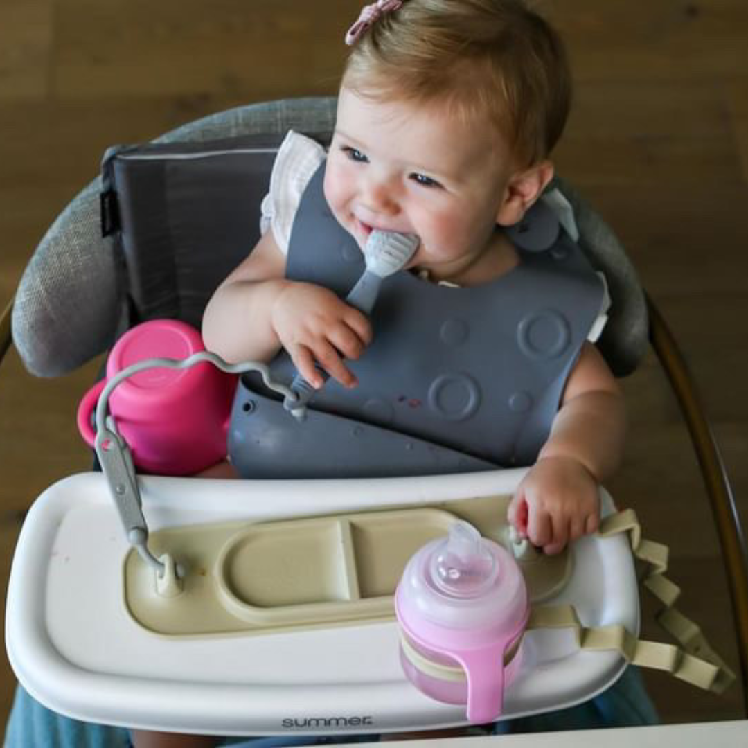 Busy Baby Mini Mat with Toy Straps TAN