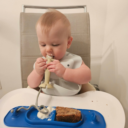 Busy Baby 2-in-1 Teether & Training Spoon TAN