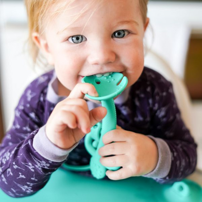 Busy Baby 2-in-1 Teether & Training Spoon SPEARMINT