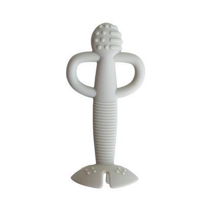 Busy Baby 2-in-1 Teether & Training Spoon TAN