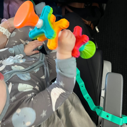 Busy Baby Toy Bungee Tether VIOLET