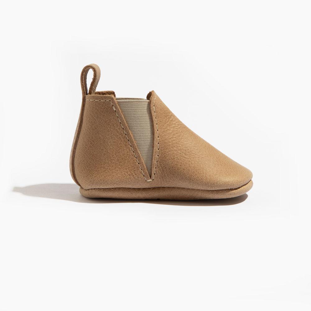 Freshly Picked Weathered Brown Chelsea Boot Baby Shoe
