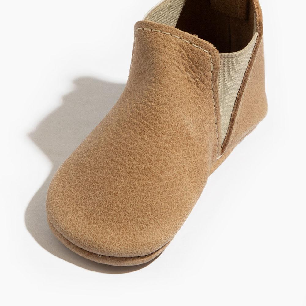 Freshly Picked Weathered Brown Chelsea Boot Baby Shoe