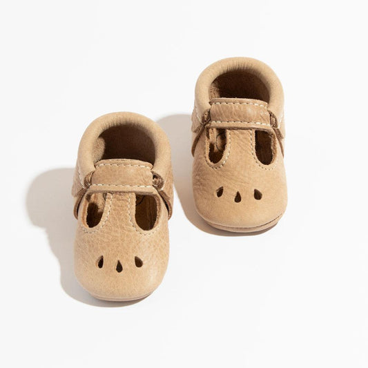Freshly Picked Weathered Brown Mary Jane Baby Shoe