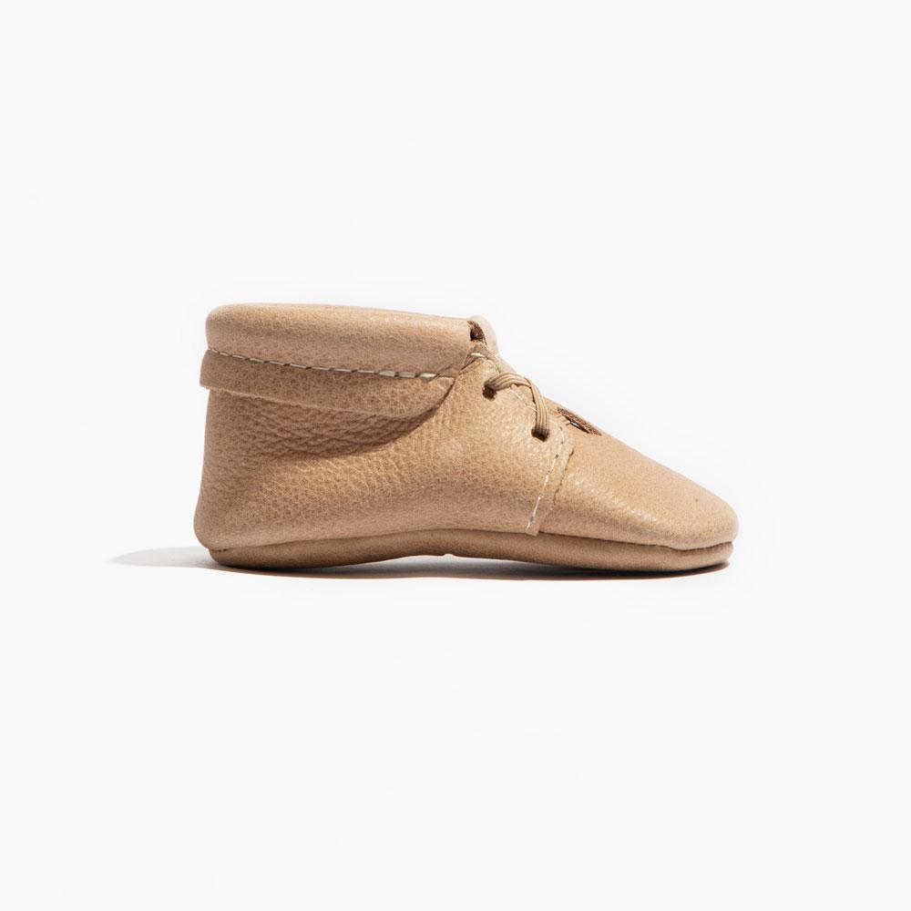 Freshly Picked Weathered Brown Oxford Baby Shoe