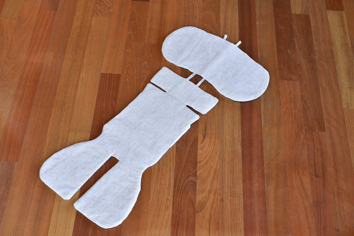 Wholesome Linen Organic Toddler Car Seat & Stroller Liners